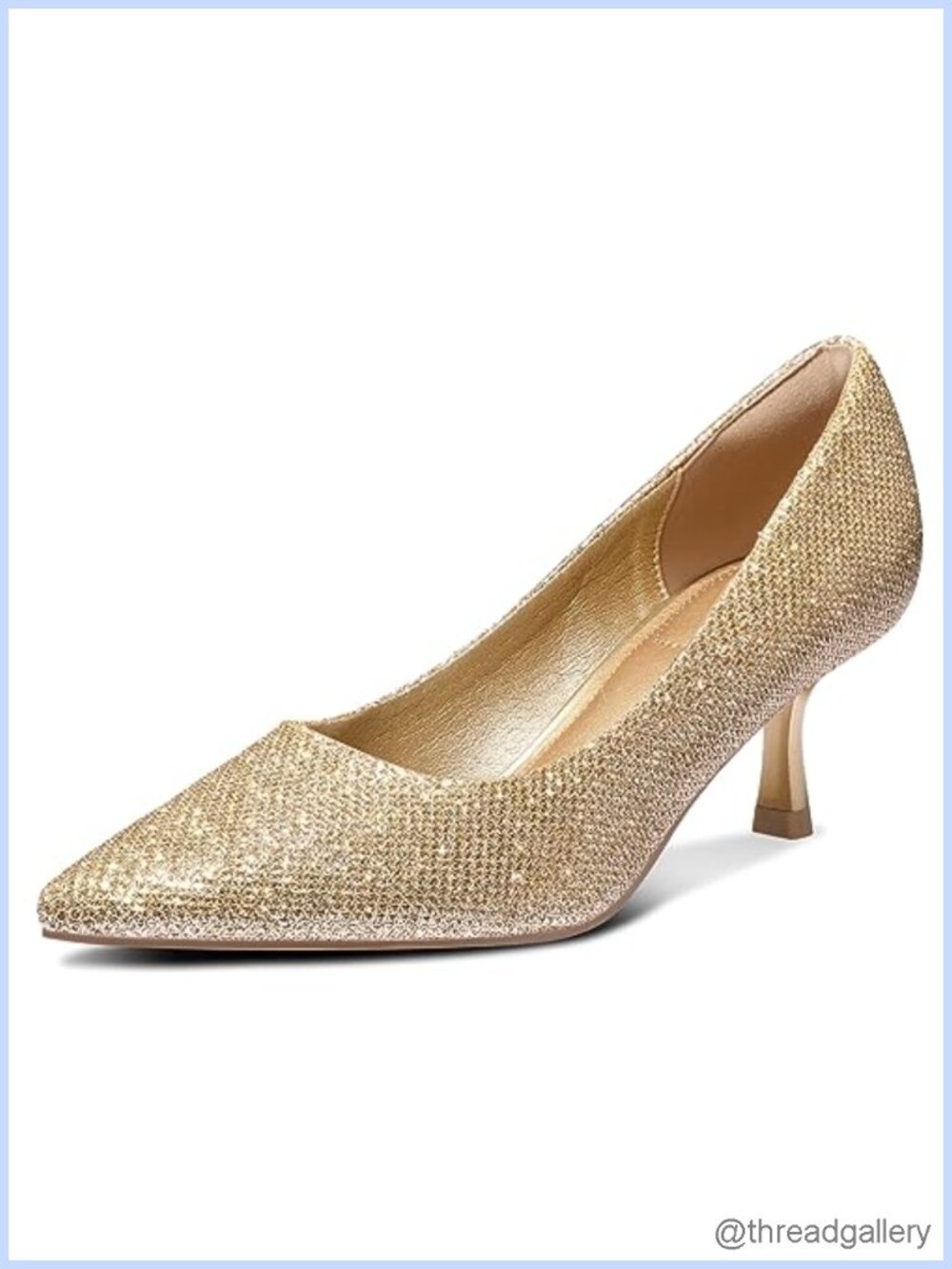 Women's Kitten Heels Closed Toe Pumps Wedding Dress Shoes
